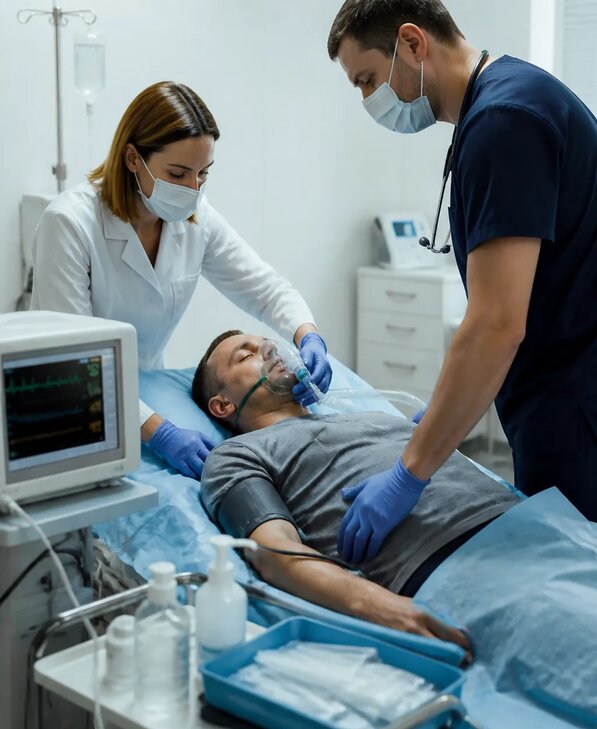 Медицинская помощь при судорогах после запоя в Кинели