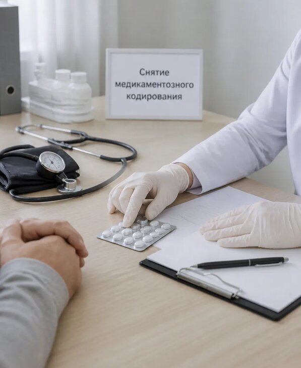 Снятие медикаментозного кодирования в Кинели от 5094 р. | Медзона