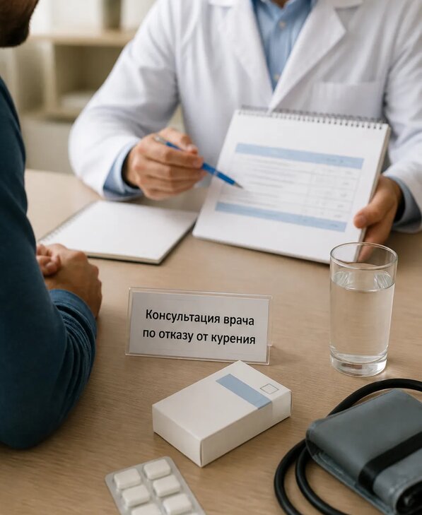 Консультация врача по отказу от курения для взрослых в Кинели